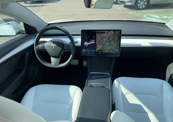 Tesla Model 3 cena 182500 przebieg: 18850, rok produkcji 2021 z Wrocław małe 631